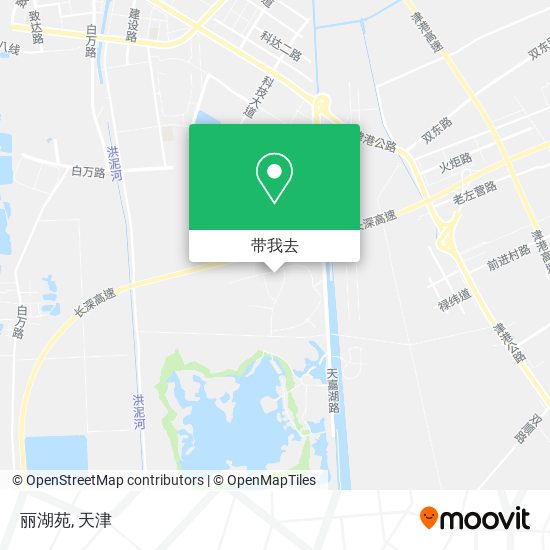 丽湖苑地图