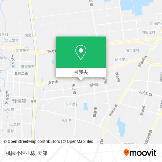桃园小区-1栋地图