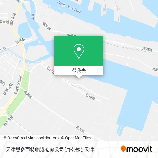 天津思多而特临港仓储公司(办公楼)地图