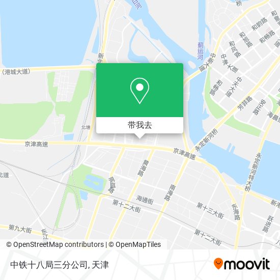 中铁十八局三分公司地图