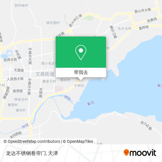 龙达不锈钢卷帘门地图