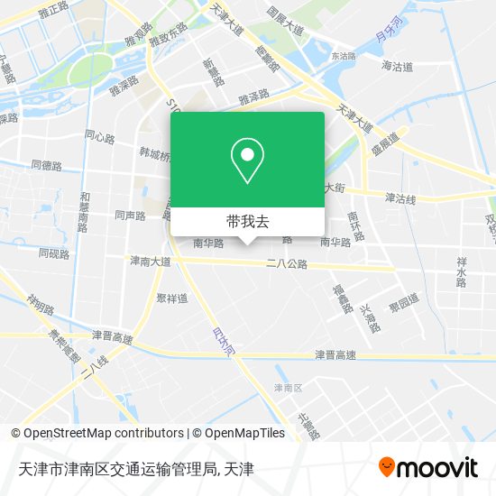 天津市津南区交通运输管理局地图