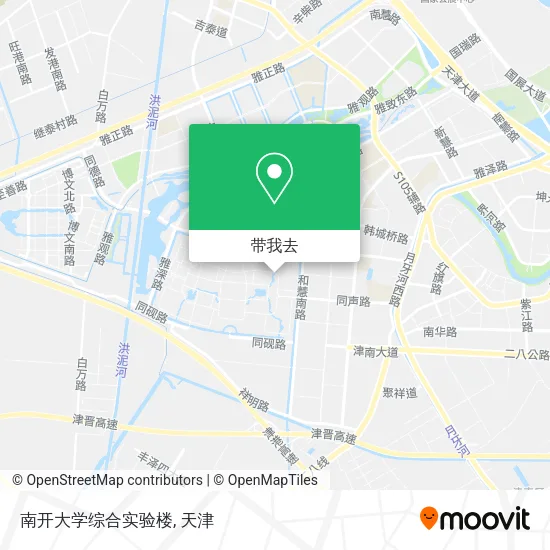 南开大学综合实验楼地图