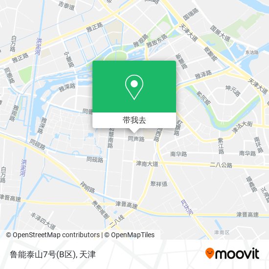 鲁能泰山7号(B区)地图