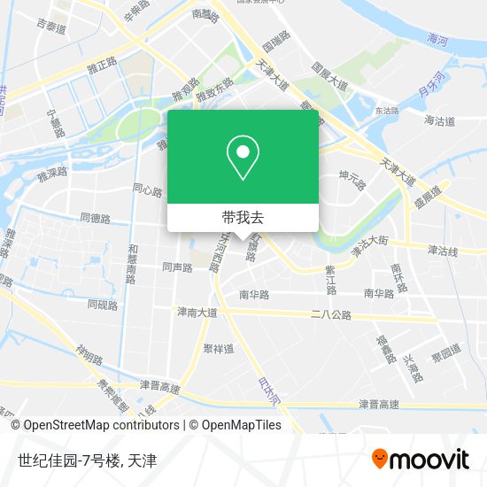 世纪佳园-7号楼地图