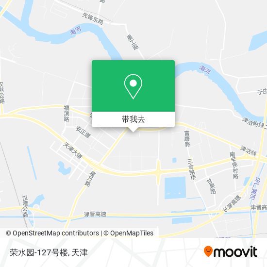 荣水园-127号楼地图