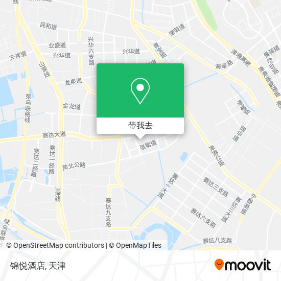 锦悦酒店地图