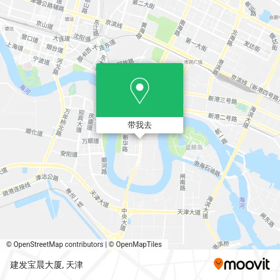 建发宝晨大厦地图