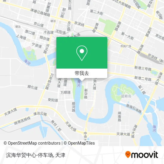 滨海华贸中心-停车场地图