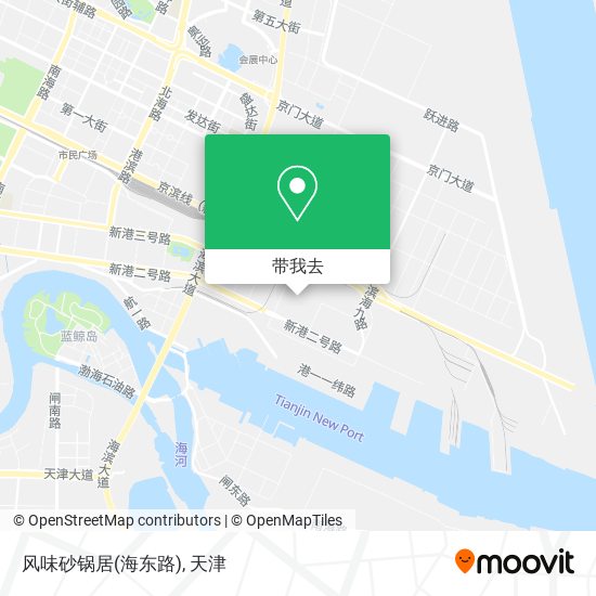 风味砂锅居(海东路)地图