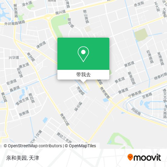 亲和美园地图