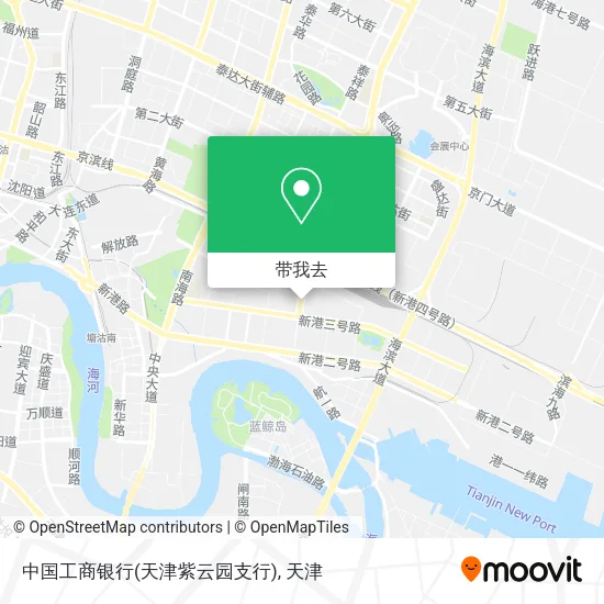 中国工商银行(天津紫云园支行)地图