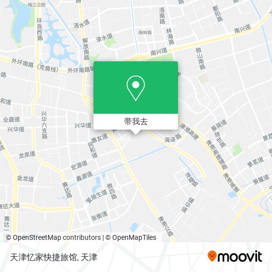 天津忆家快捷旅馆地图