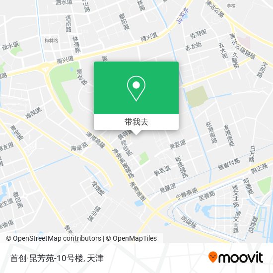 首创·昆芳苑-10号楼地图