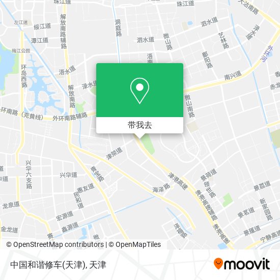 中国和谐修车(天津)地图