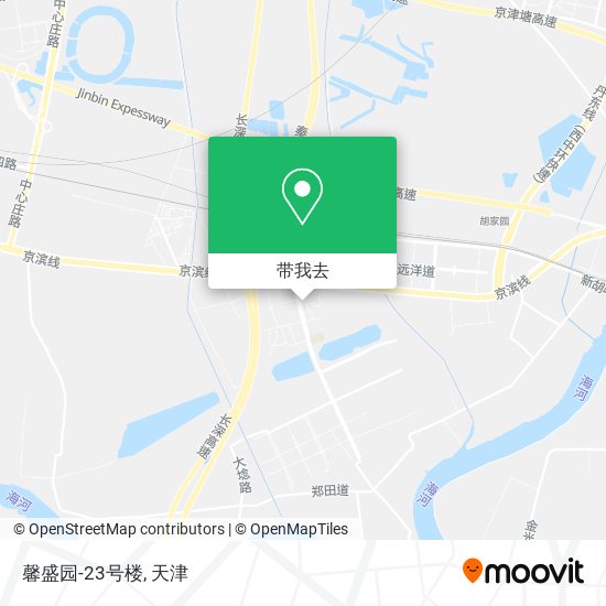 馨盛园-23号楼地图