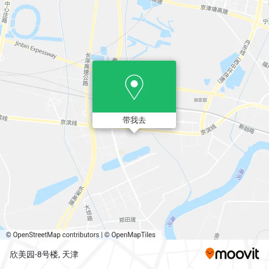 欣美园-8号楼地图