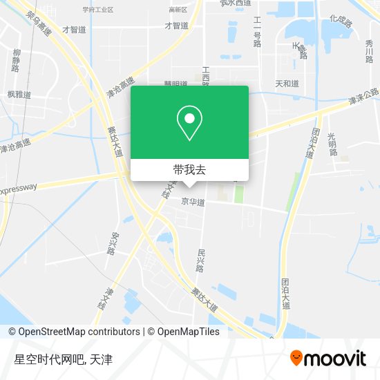 星空时代网吧地图