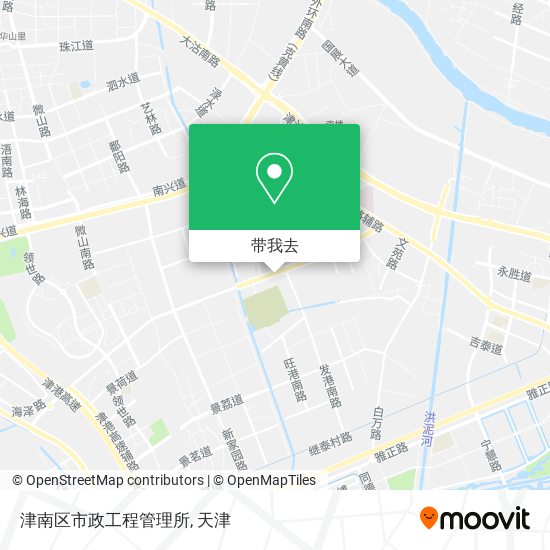 津南区市政工程管理所地图