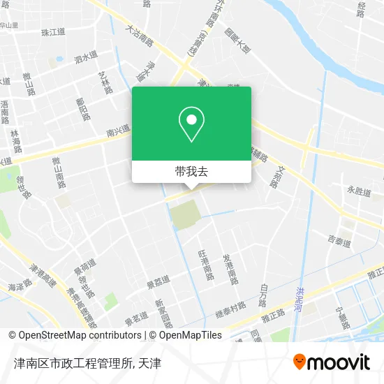 津南区市政工程管理所地图