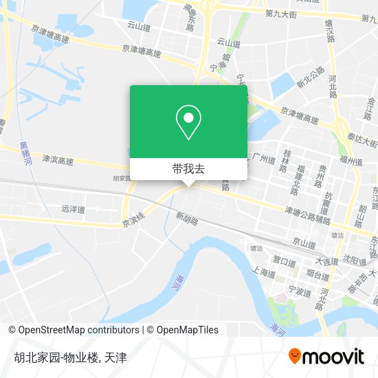 胡北家园-物业楼地图