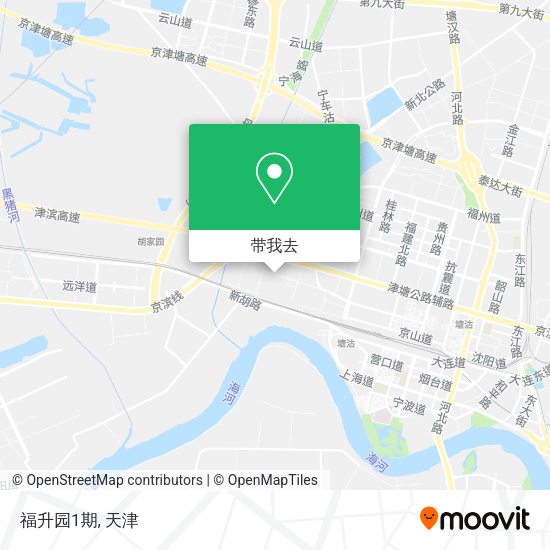 福升园1期地图
