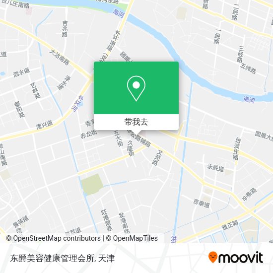 东爵美容健康管理会所地图