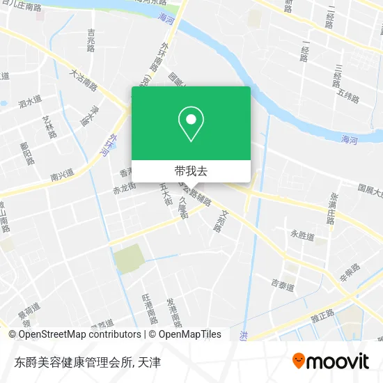 东爵美容健康管理会所地图