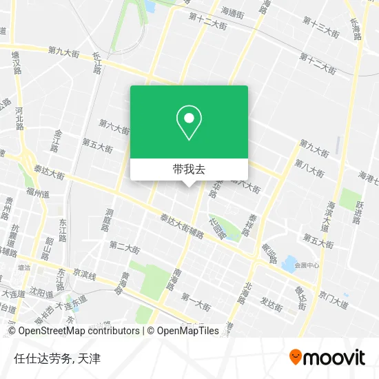 任仕达劳务地图