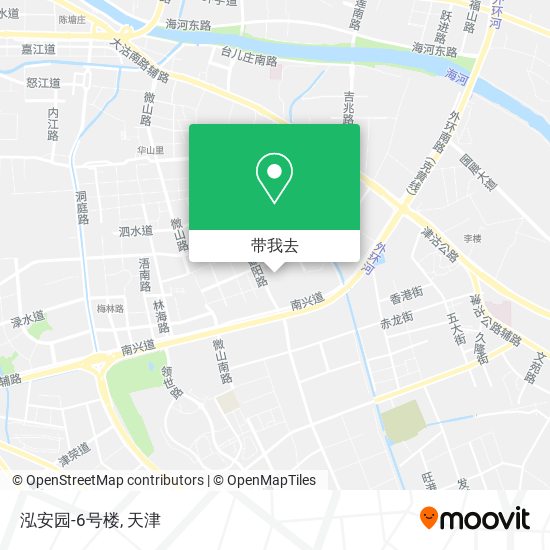泓安园-6号楼地图
