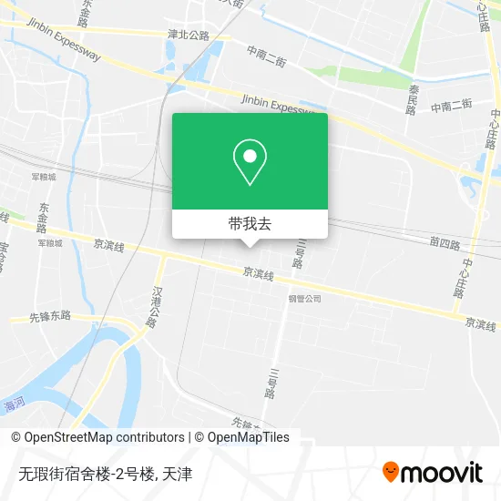 无瑕街宿舍楼-2号楼地图