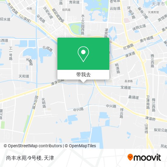尚丰水苑-9号楼地图