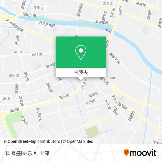 田喜盛园-东区地图