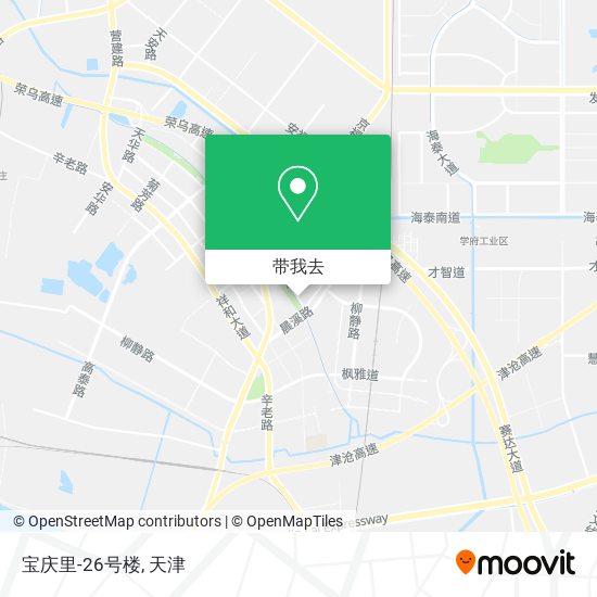 宝庆里-26号楼地图