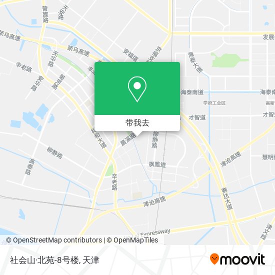 社会山·北苑-8号楼地图