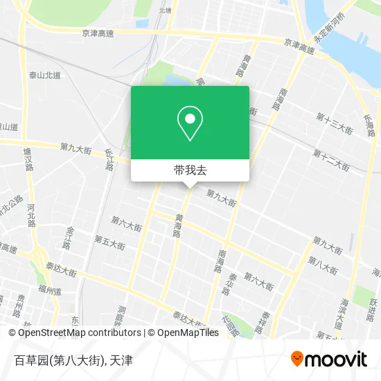 百草园(第八大街)地图