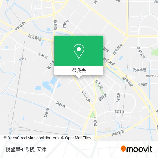 悦盛里-6号楼地图