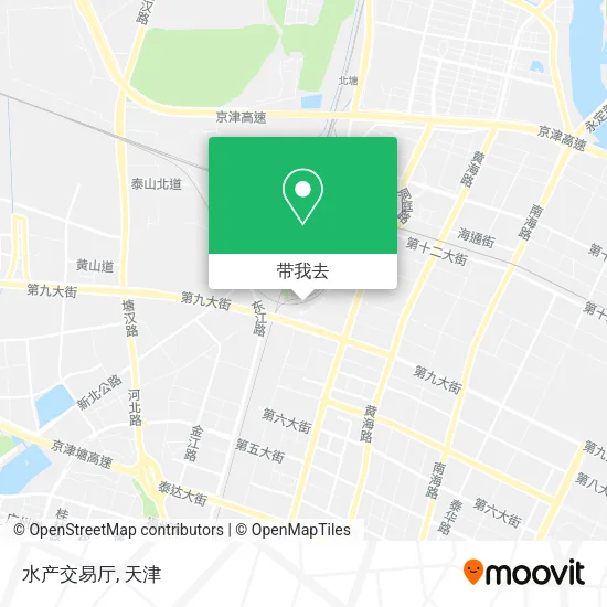 水产交易厅地图