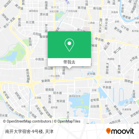 南开大学宿舍-9号楼地图