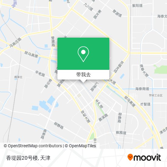 香堤园20号楼地图