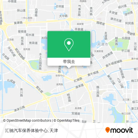 汇驰汽车保养体验中心地图