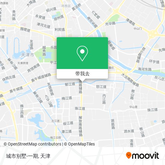 城市别墅-一期地图
