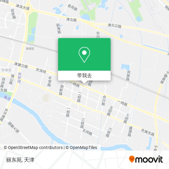 丽东苑地图