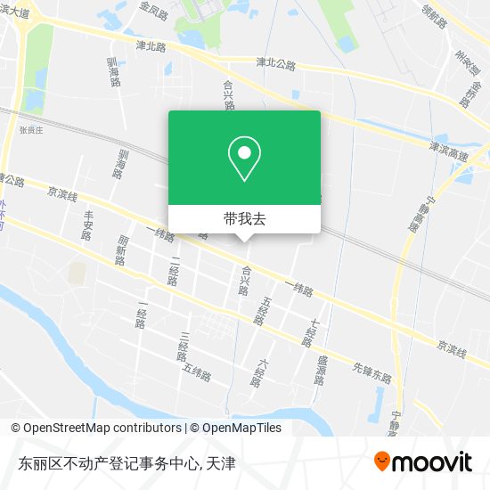 东丽区不动产登记事务中心地图