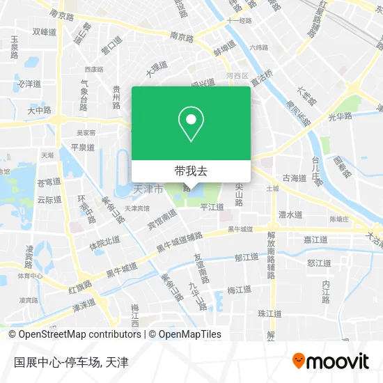 国展中心-停车场地图