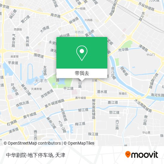 中华剧院-地下停车场地图