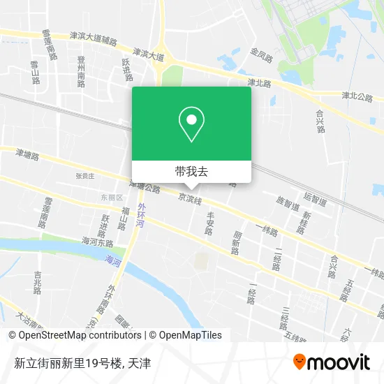 新立街丽新里19号楼地图