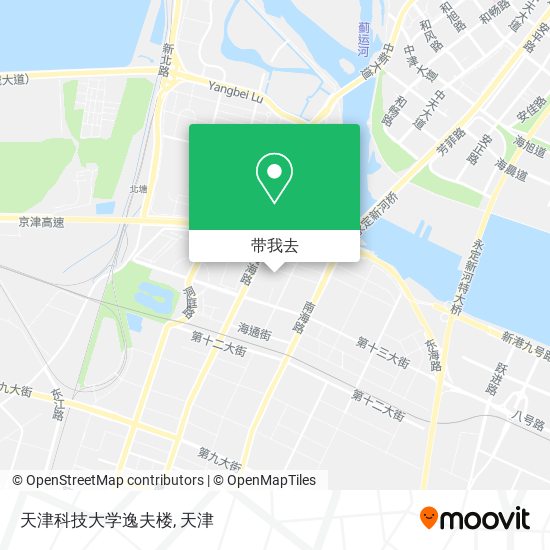 天津科技大学逸夫楼地图