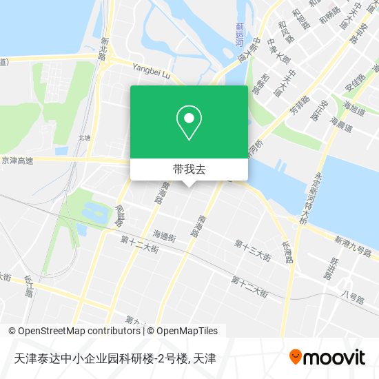 天津泰达中小企业园科研楼-2号楼地图