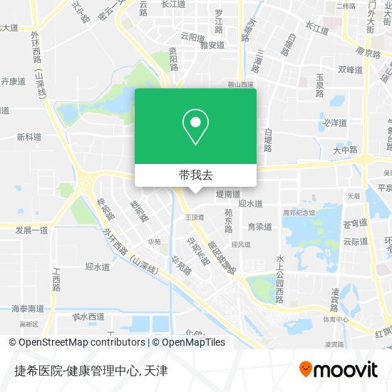 捷希医院-健康管理中心地图